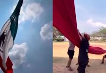 #VIDEO // Indignación en Acapulco: “Funan” a influencers por mal uso de la bandera de México