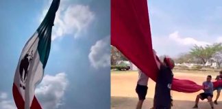 #VIDEO // Indignación en Acapulco: “Funan” a influencers por mal uso de la bandera de México