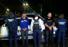 GC y Policía Morelia capturan a dos presuntos robaoxxos