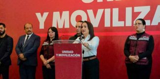 Gladyz Butanda evita opinar sobre comparecencia de Morón y pide a aspirantes dejar el cargo
