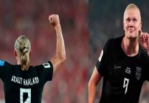 ¿Por qué Erling Haaland está conquistando las redes? Su físico de “vikingo” impresiona al mundo
