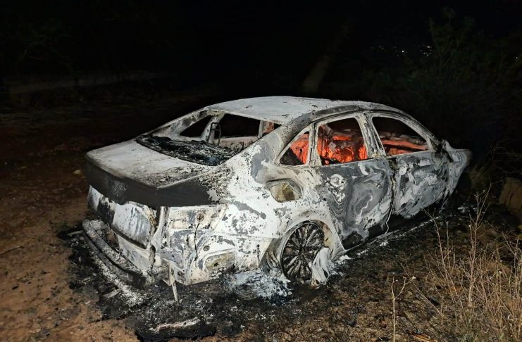 Hallan a hombre asesinado junto a vehículo incendiado en Morelia
