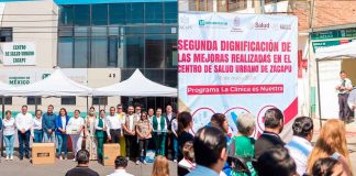 Inauguran segunda etapa de dignificación del Centro de Salud Urbano de Zacapu con el programa “La Clínica es Nuestra”