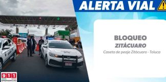 Manifestantes toman tres casetas en Michoacán; C5 emite alerta vial