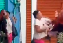 #VIDEO // Mujer en situación de calle ataca a joven que iba caminando en Azcapotzalco