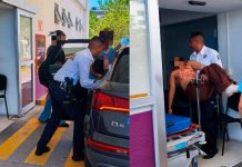 Policía Morelia abandera vehículo con mujer inconsciente