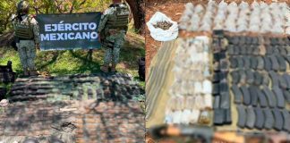 Reportan aseguramiento de 106 explosivos, armamento y miles de cartuchos