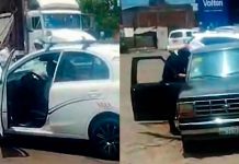 Se registra choque entre auto y camioneta en la Morelia-Pátzcuaro