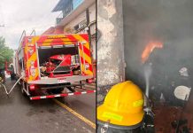 Se registra incendio de domicilio en el municipio de Tacámbaro