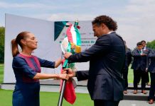 Sheinbaum abanderará a la Selección Nacional rumbo a la Copa Mundial de la FIFA 2026