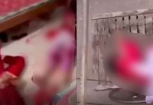 #VIDEOFUERTE // Sujeto asesina en su casa a puñaladas a una madre y sus tres hijas en Bangladés
