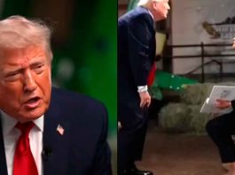 #VIDEO // “Eres una prensa deshonesta”: Trump insulta a periodista y abandona entrevista en Wisconsin