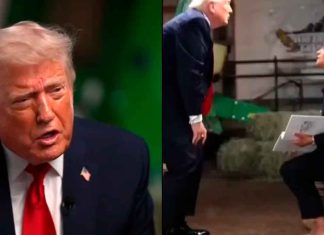 #VIDEO // “Eres una prensa deshonesta”: Trump insulta a periodista y abandona entrevista en Wisconsin