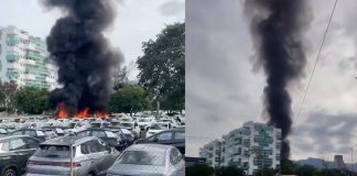 #Video || Tragedia aérea en Río: choque de helicópteros deja seis muertos