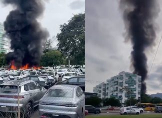 #Video || Tragedia aérea en Río: choque de helicópteros deja seis muertos