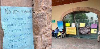 Vecinos de Santa María mantienen bloqueo en el CAM
