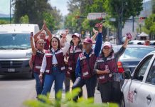 Junto al pueblo de Michoacán, Gladyz Butanda defiende la soberanía nacional