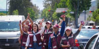 Junto al pueblo de Michoacán, Gladyz Butanda defiende la soberanía nacional