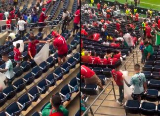 #VIDEO // Aficionados de Portugal limpian el estadio tras su debut en el Mundial 2026