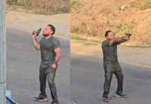 Hombre armado causa alarma al caminar por calles de Puerto Cortés, Honduras