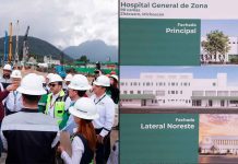 Bedolla supervisa construcción de nuevo hospital del IMSS en Zitácuaro