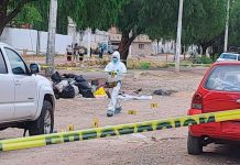 Tiran cadáver envuelto en una cobija entre la basura en calles de la colonia León 1 en León, Guanajuato