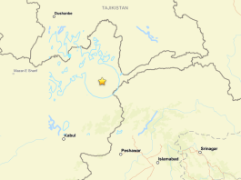 Fuerte terremoto de magnitud 6.1 sacude Afganistán