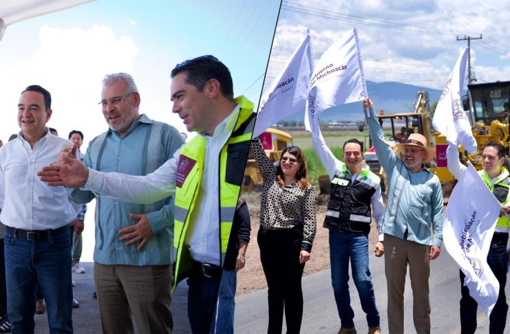 Arrancan magna obra vial en Zamora y proyectan macro libramiento hacia Uruapan