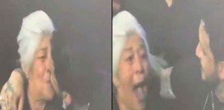 #VIDEO // Christian Nodal besa por accidente en la boca a una fan de la tercera edad en Monterrey