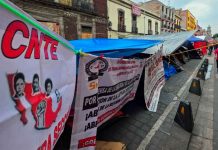 CNTE levanta plantón en la CDMX tras 19 días; inician “etapa de reorganización”