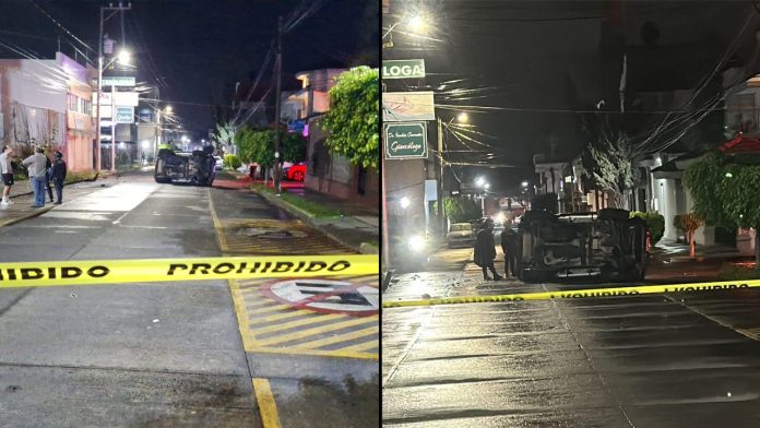 conductor-camioneta-vuelca-muere-ataque-armado-la-magdalena-uruapan