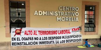 Se deslinda ex trabajador del OOAPAS de los señalamientos por parte del director de la paramunicipal