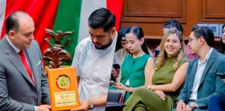 Dayana Pérez reconoce el legado ambiental de Homero Gómez durante entrega de distinción estatal