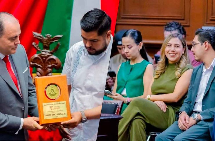Dayana Pérez reconoce el legado ambiental de Homero Gómez durante entrega de distinción estatal