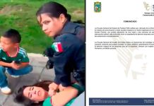#VIDEO // Indignación en Puebla: policías someten a mujer frente a sus hijos