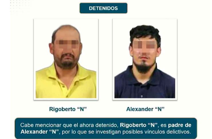 #VIDEO //Detienen al padre de Alexander “N” por presunto secuestro agravado ocurrido en 2025