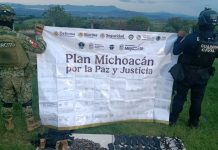 Delincuentes atacan a policías y militares en Queréndaro