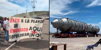 Pobladores e influencers exigen cancelar construcción de planta de amoniaco en Topolobampo
