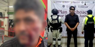 Discusión por un cambió, termina con un herido por arma blanca y un detenido, en tienda de Zamora