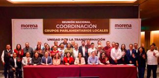 Fortalece Giulianna Bugarini coordinación política con dirigencia nacional de Morena