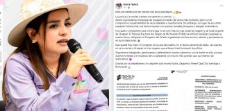 TEEM ordena medidas cautelares a favor de Grecia Quiroz; alcaldesa de Uruapan celebra resolución