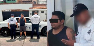 Empistolado es detenido por motopatrulleros de GC en Morelia