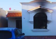 Fallece mujer de 50 años y su gato en fuerte incendio domiciliario en Sonora