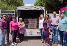 Más de 200 familias de Salvador Escalante reciben apoyo para mejorar sus viviendas: Dayana Pérez