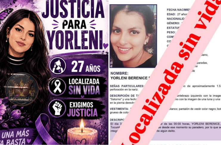 Identifican como joven desaparecida en Tocumbo a mujer hallada sin vida en Tangamandapio