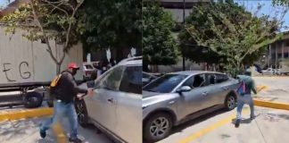 #VIDEO // Maestros de la CETEG irrumpen en el Congreso de Guerrero y destrozan más de 10 autos en Chilpancingo