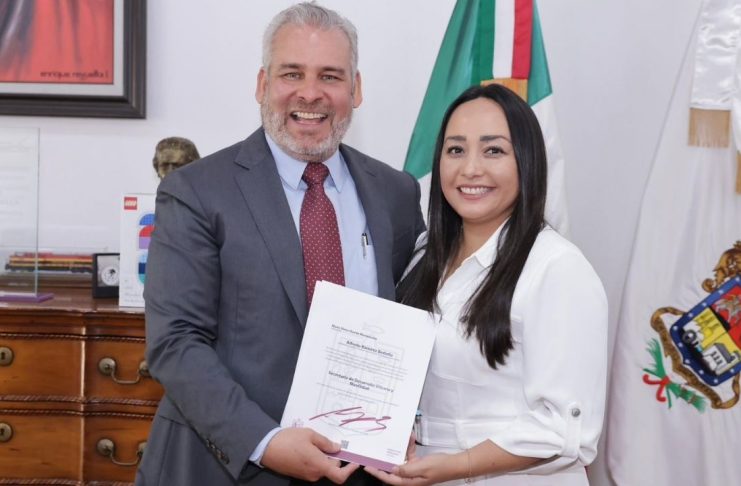 Designa Bedolla a María Elena Huerta Moctezuma como nueva secretaria de Desarrollo Urbano y Movilidad