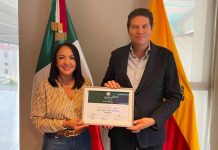 Recibe Alfonso Martínez reconocimiento internacional que distingue a Morelia como ‘Ciudad Árbol’