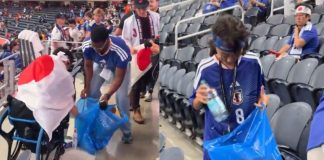 #VIDEO // “Es parte de nuestra cultura”: aficionados de Japón explican por qué limpian los estadios tras cada partido