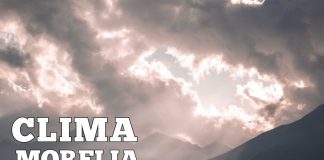 Intervalos nubosos, calor de hasta 27°C y rachas de viento por la tarde en Morelia